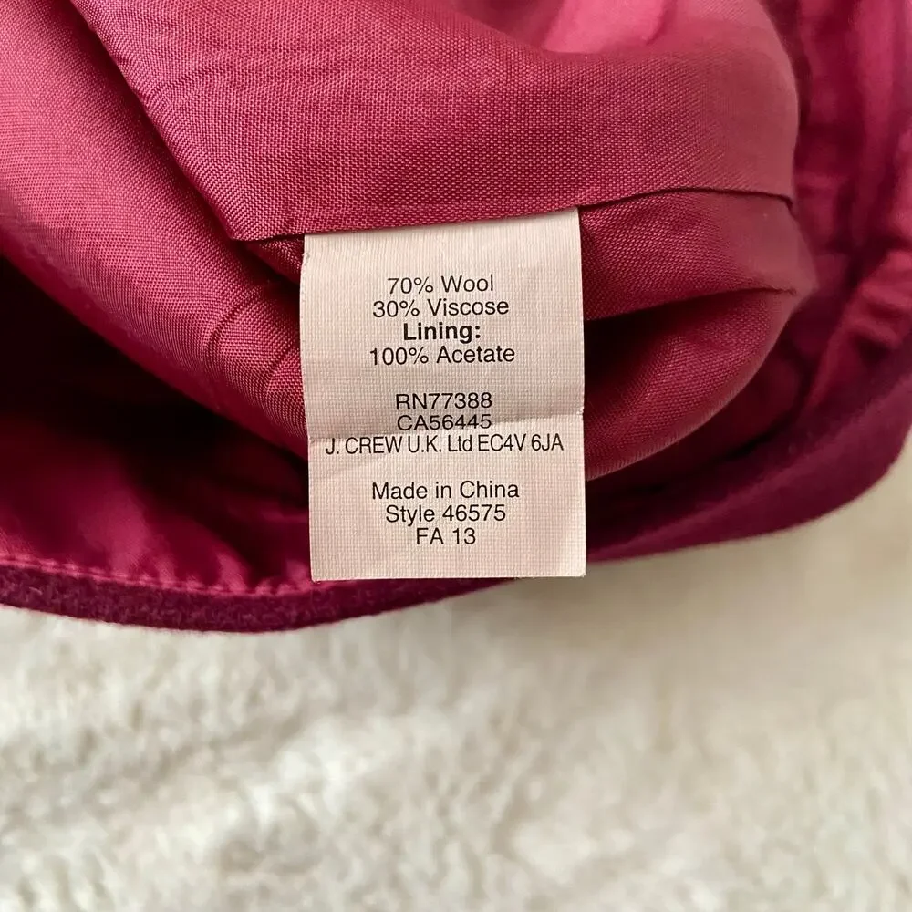 J. Crew Wool Blend ‘The Pencil Skirt’
